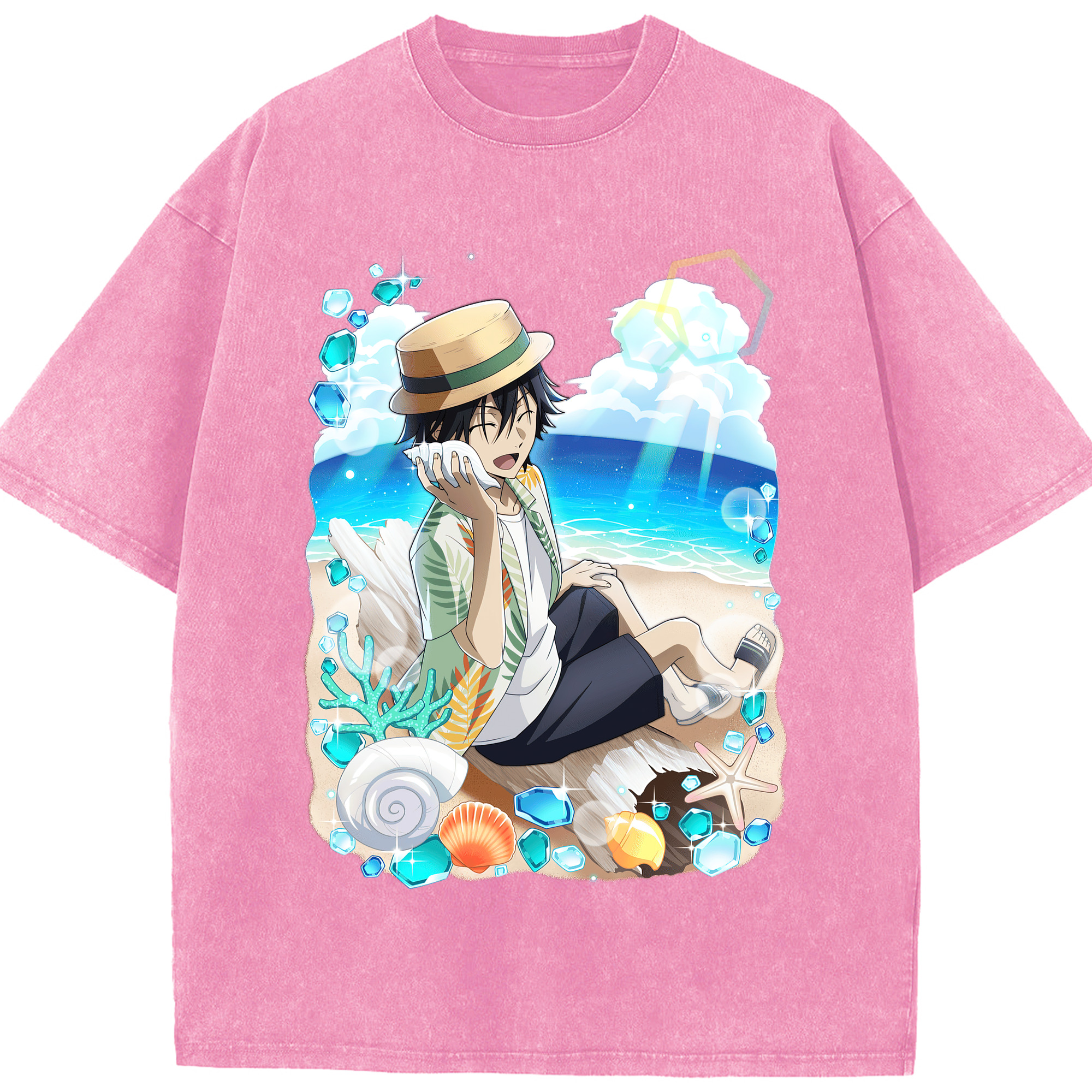 （画像用） 文豪ストレイドッグス Bungo Stray Dogs 綿100% ヴィンテージ風 半袖Tシャツ（フロントプリント）